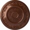 Ekena Millwork Nestor Ceiling Medallion (Fits Canopies up to 5"), Hand-Painted Copper Penny, 25 7/8"OD x 2 1/4"P CM25NECPS - alternate 1